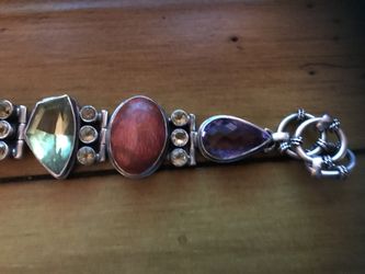 Over bracelet real authentic stones