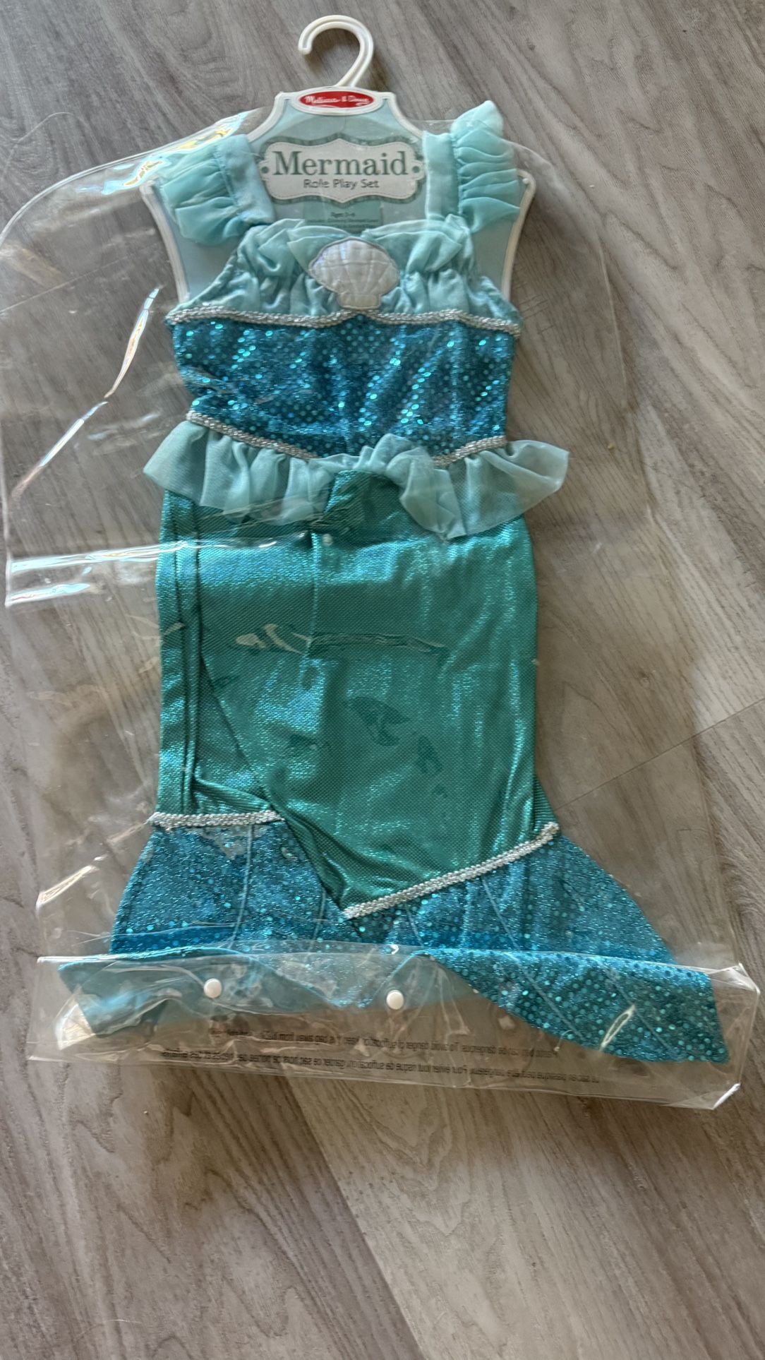 Mermaid costume for kids
