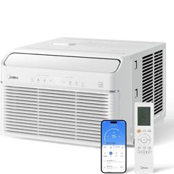 Midea 12000 BTU Smart Inverter Air Conditioner Window Unit with Heat and Dehumidifier