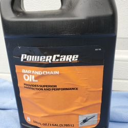 Full Sealed Gallon of,
PowerCare Bar and Chain Oil
