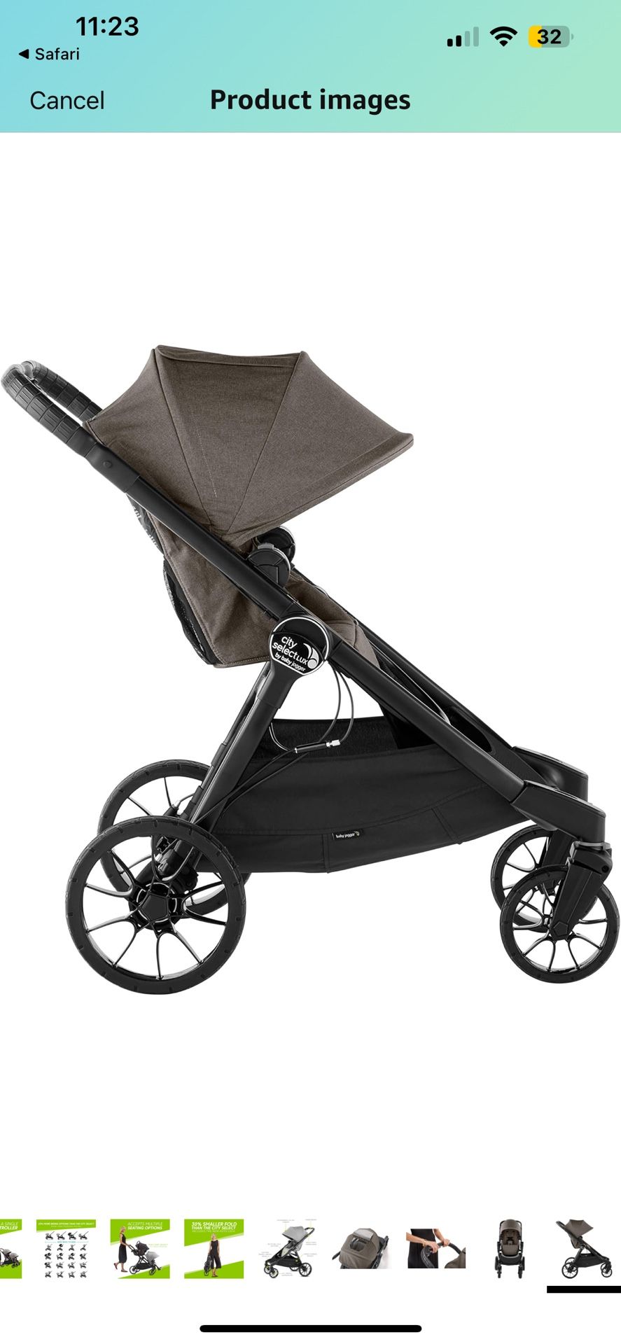 Baby Jogger Lux Single Or Double Stroller