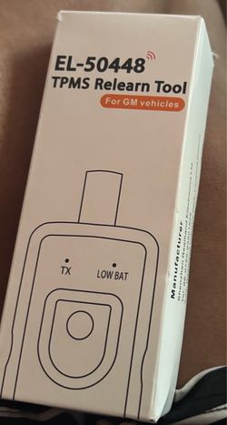 EL-50448™ TPMS Relearn Tool For GM vehicles