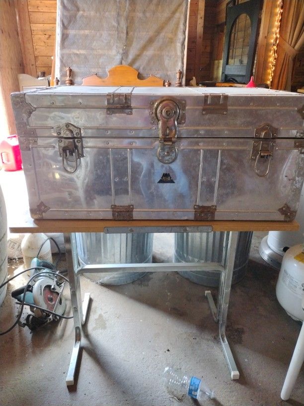 Vintage KOWA Aviator Aluminum Pilot Trunk