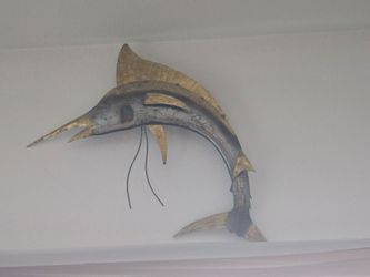 Fish metal wall art