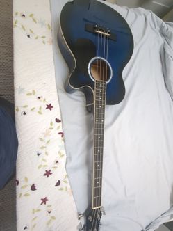 Acoustic bass guitar