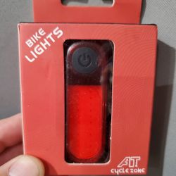 BIKE RED LED TAILIGHT for CYCLING SAFETY