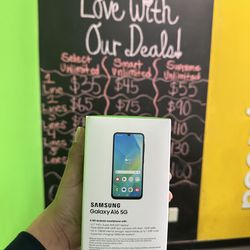 Samsung Galaxy A16 5G **FREE ON THE $60 PLAN**