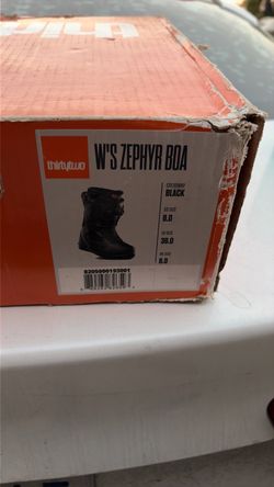 Thirtytwo snowboard boots size 8 men’s