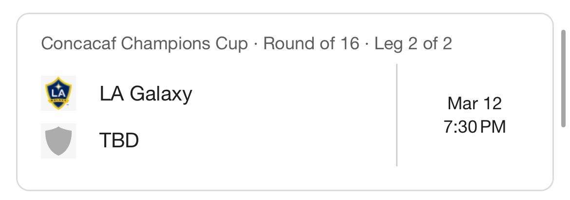 LA Galaxy tickets