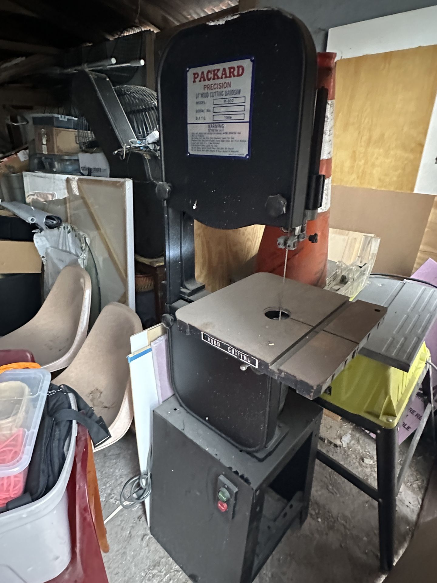 Packard 14” Floor Bandsaw