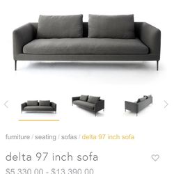 ELEGANT SOFA 97” | Delivery Available