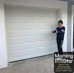 Short-Panel Design Garage Doors