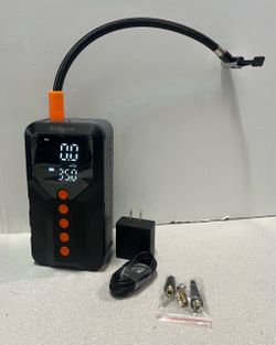 BCBLuuk 150 psi portable air pump for car tires motorcycle bicycle inflatables