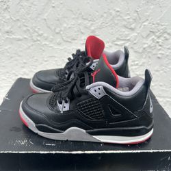 Size 1y Jordan 4 Bred Reimagine  