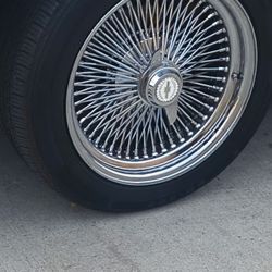Spoke wired wheels