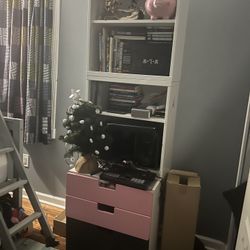 Children’s Bookshelf and Drawers 