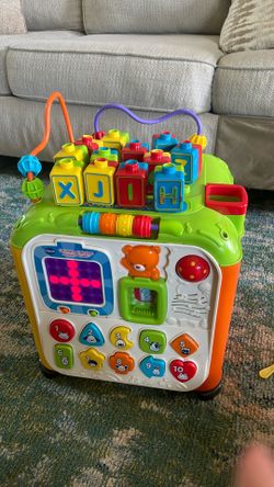 VTech ultimate alphabet activity cube.