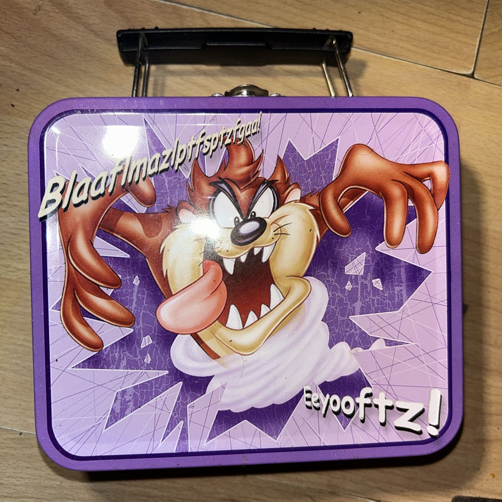 Tasmanian Devil, Taz Looney Tunes, Mini Collectable Lunch Box, 1999