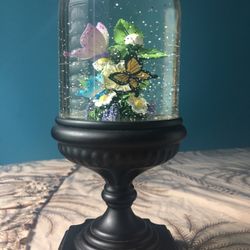 Winter Lane Musical Lighted Snowglobe 