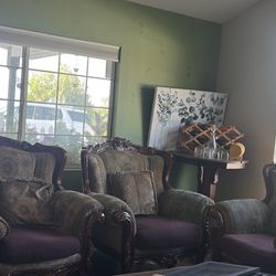 Juego De Sala Tres Piezas