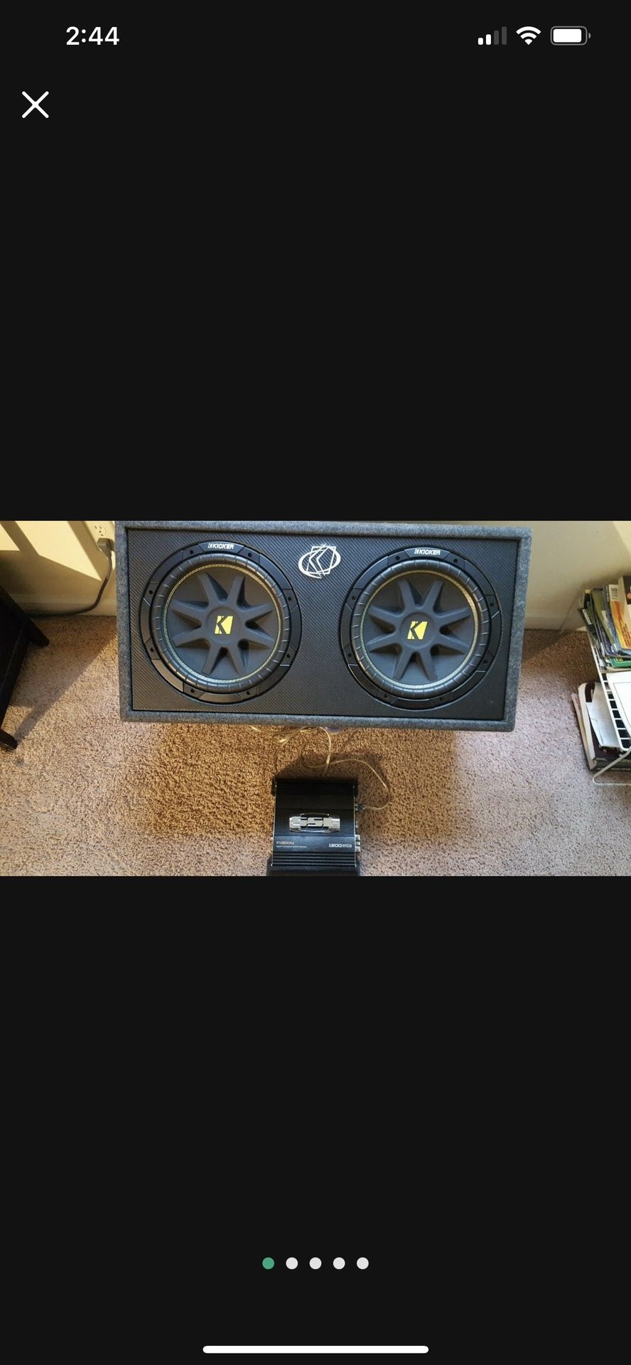12” Subwoofers In Box