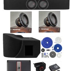 FORD F150 Chevy SILVERADO GMC SIERRA CREW CABS FULL BASS PACKAGE INSTALLED