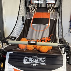 Arcade Basketball Game Dual Hoop