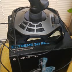 Flight stick gaming controller