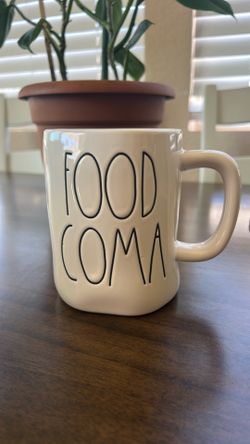 Rae Dunn Food Coma coffee Mug