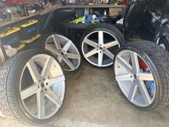 26in Rims with Newer Tires