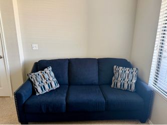Royal Blue Couch