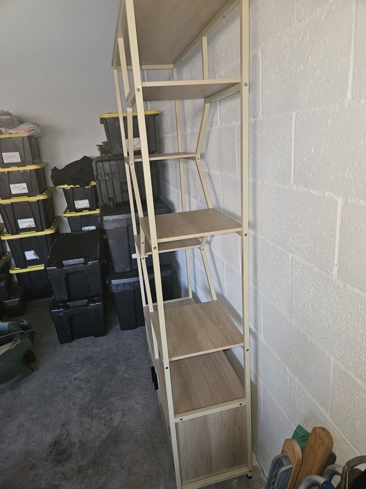 Decorative Shelf With Cabinet