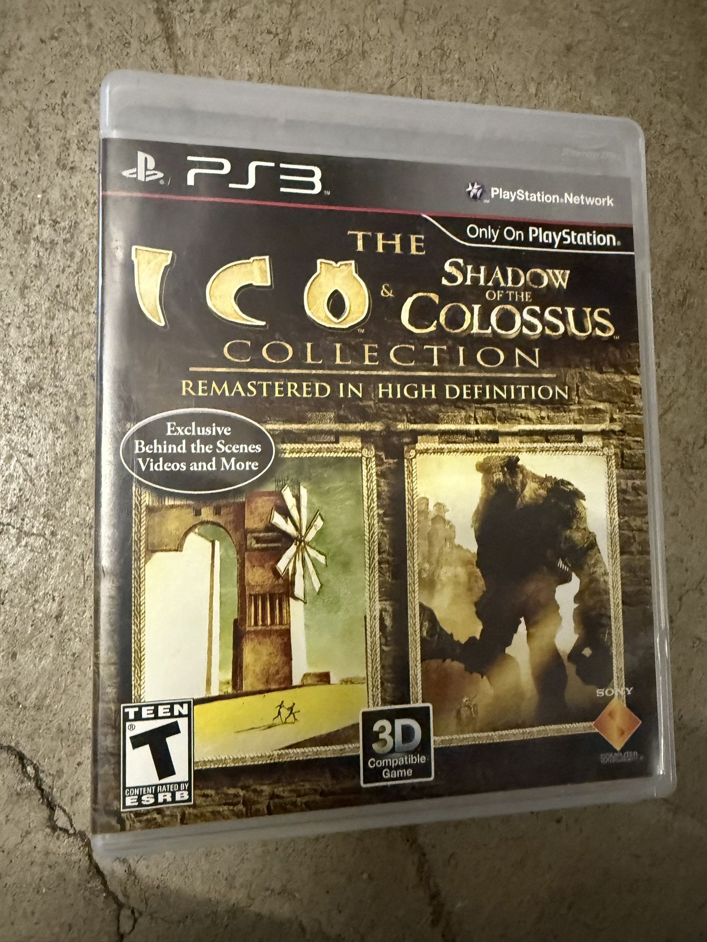Ico and Shadow of Colossus Collection PS3