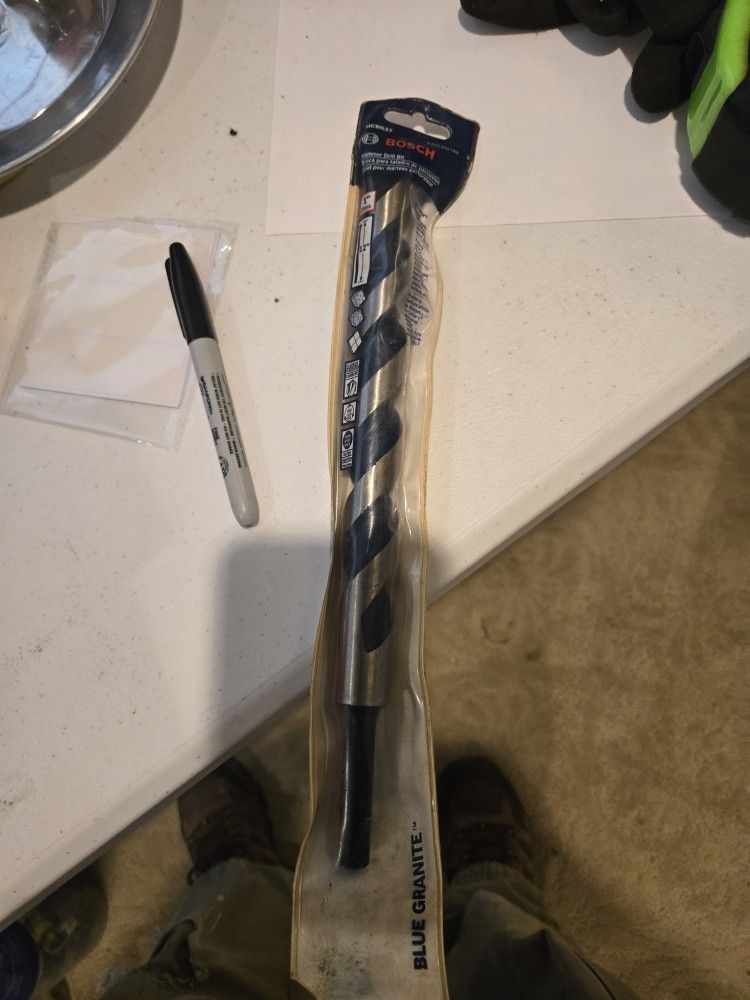 Bosch 1inch Hammer Drill Bit 12" Long