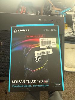 Lian Li TL LCD reverse blade 120mm fan