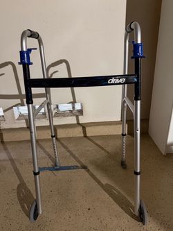Drive walker and Walking cane with  Wrist Strap
