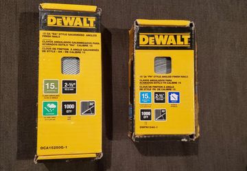 Dewalt Finish Nails