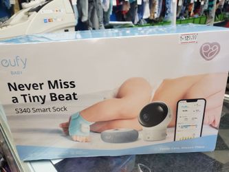 NEW eufy Baby Smart Sock Baby Monitor with 2K camera