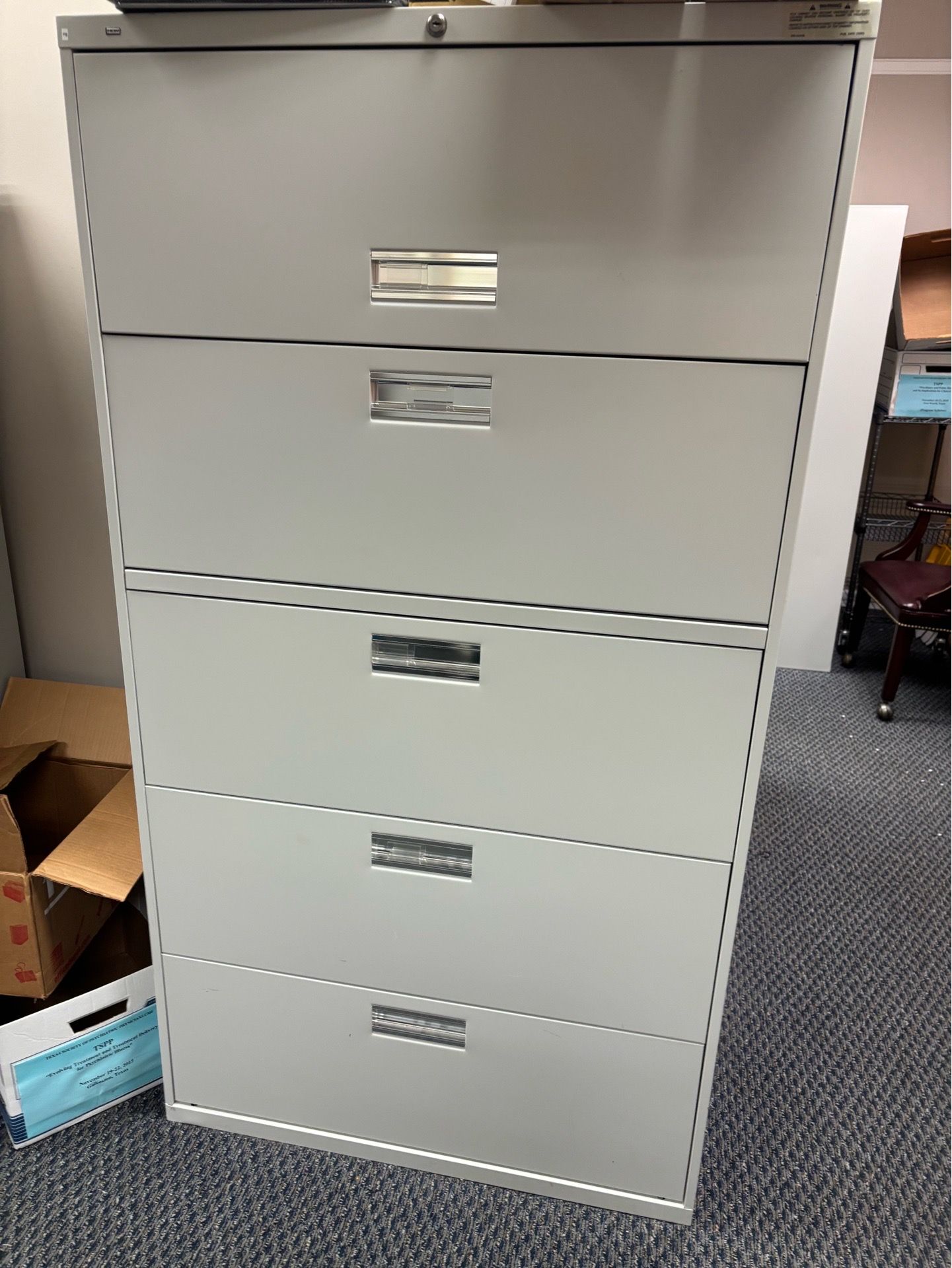 Lateral filing cabinets