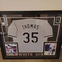 Frank Thomas Signed Jersey 