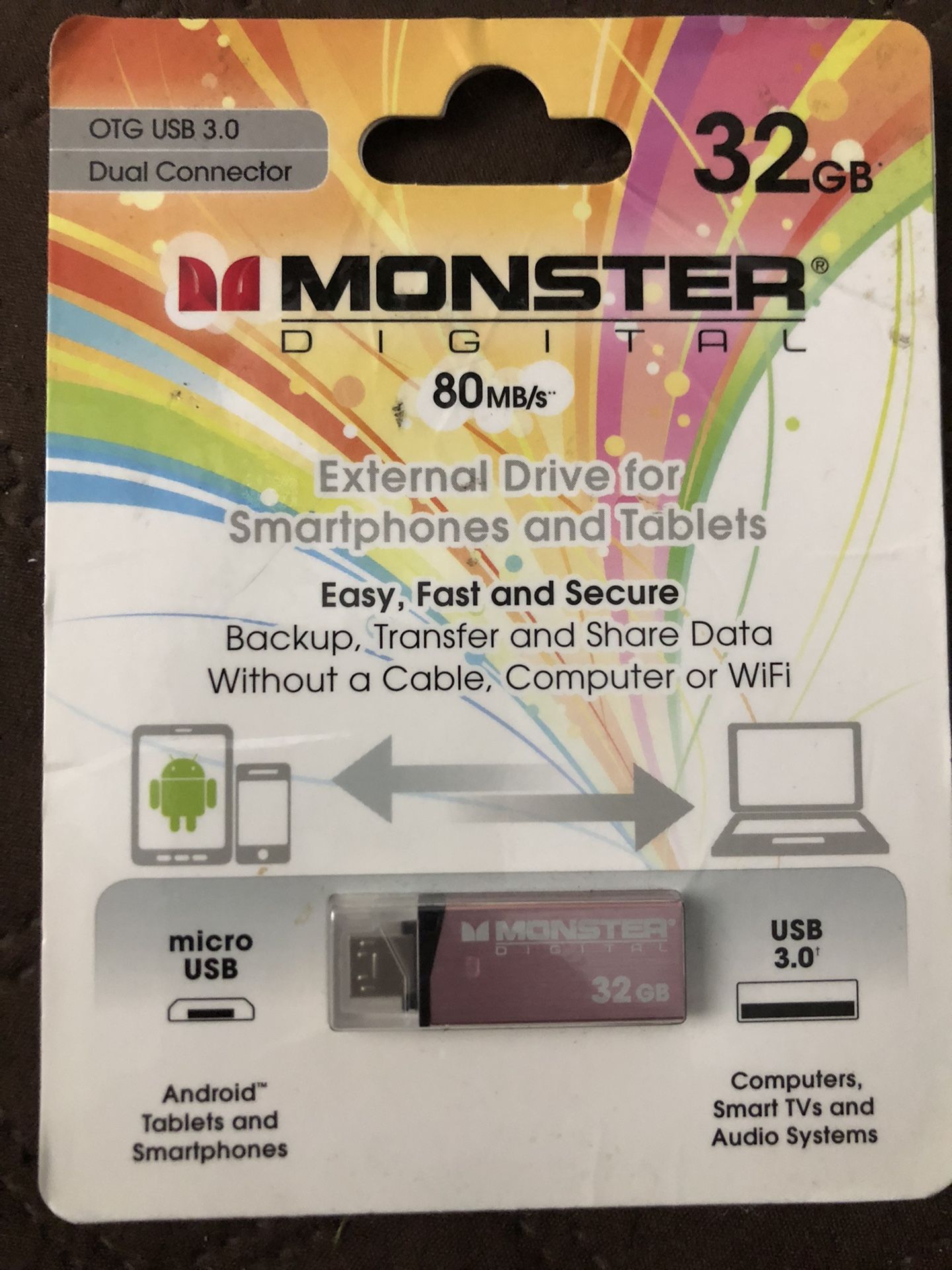 Monster 32gb External Drive