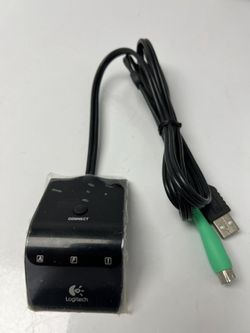 Logitech C-BU44 (contact info removed) USB & PS/2 Wireless Mouse & Keyboard Receiver