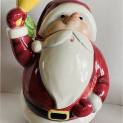 Santa Ceramic Cookie Jar