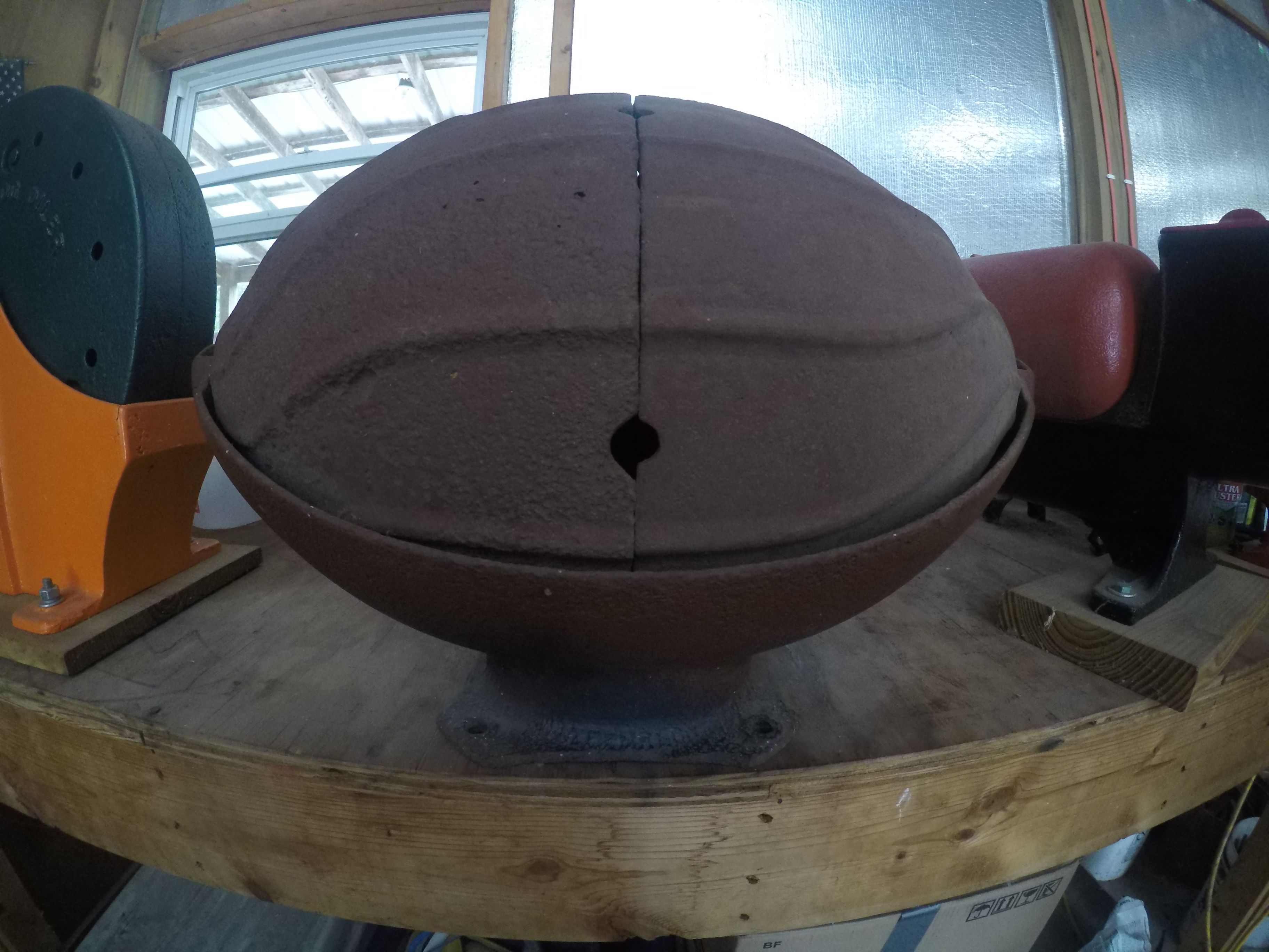 Rare Antique Watermelon Hog Oiler
