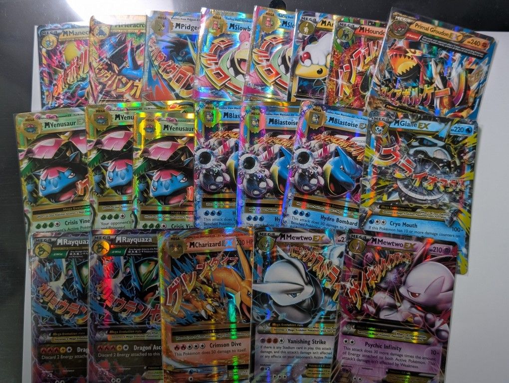 Pokemon Mega Evolutions LOT