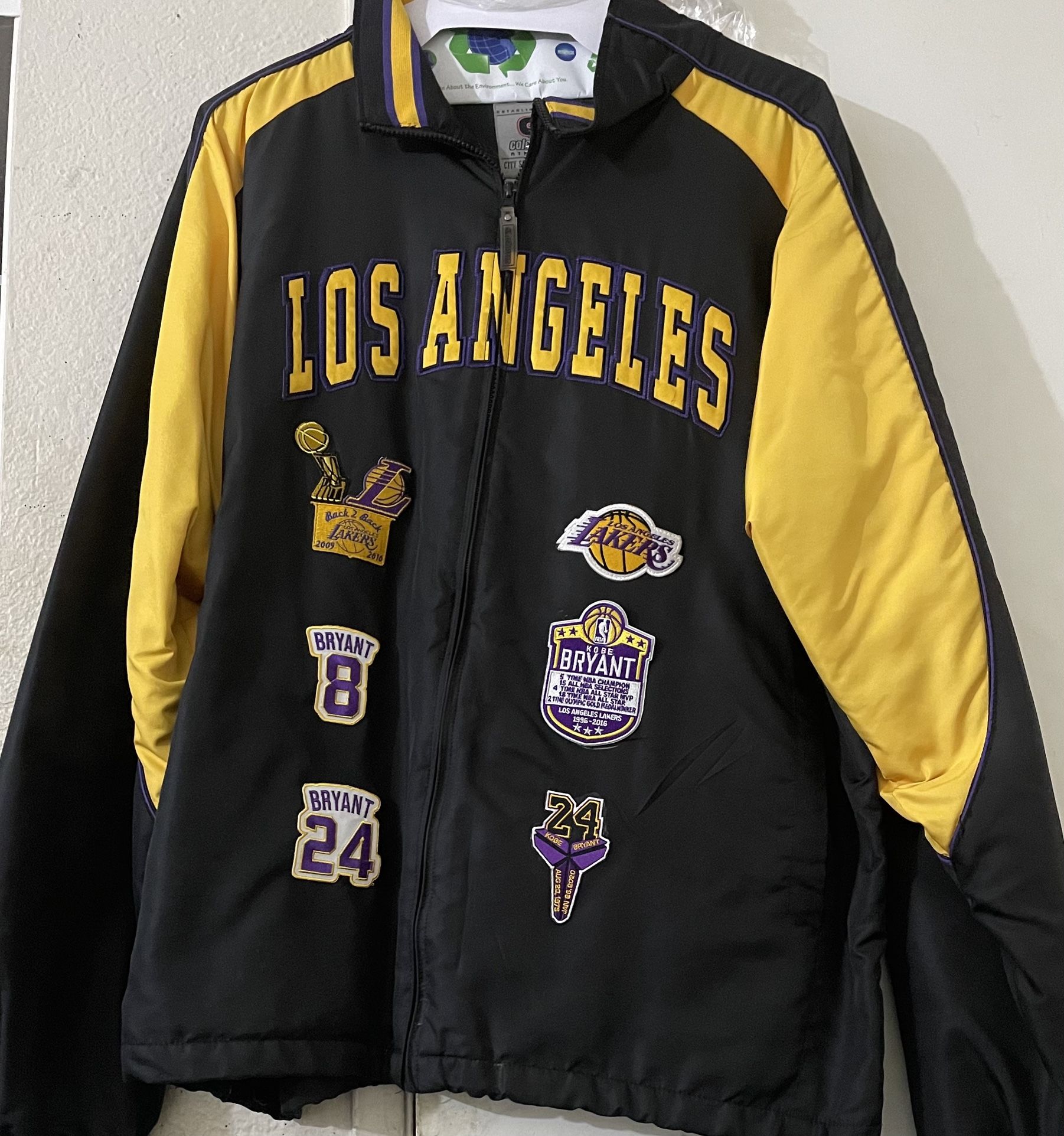 Kobe Bryant Custom Memorial Jacket Very Nice And no