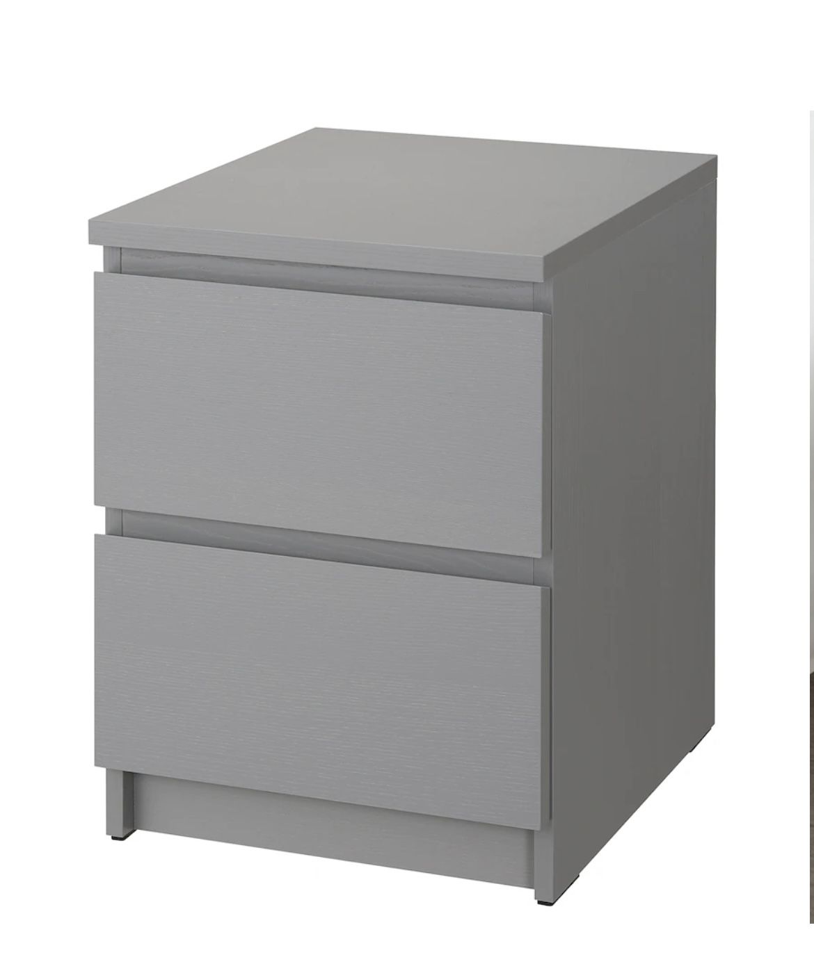 Gray 2 Drawer Dresser From Ikea