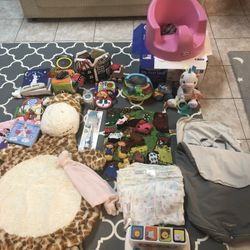 lot of baby toys/accessories 
