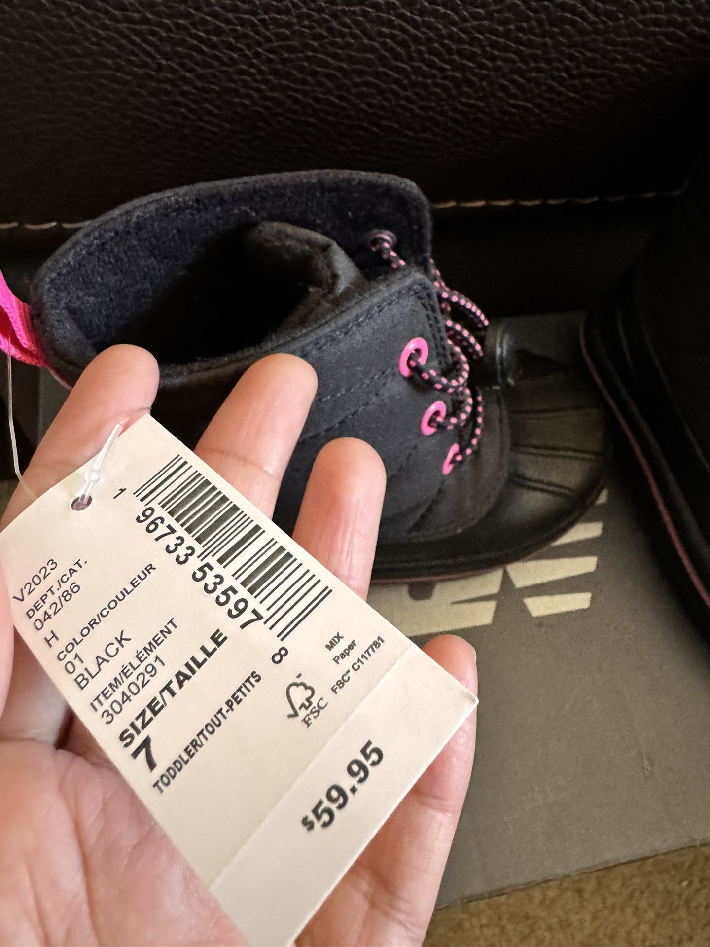 toddler boots size 7