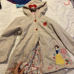 Disney Store Snow White Raincoat Jacket